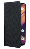 Кожен калъф тефтер и стойка Magnetic FLEXI Book Style за Lenovo A6 Note черен